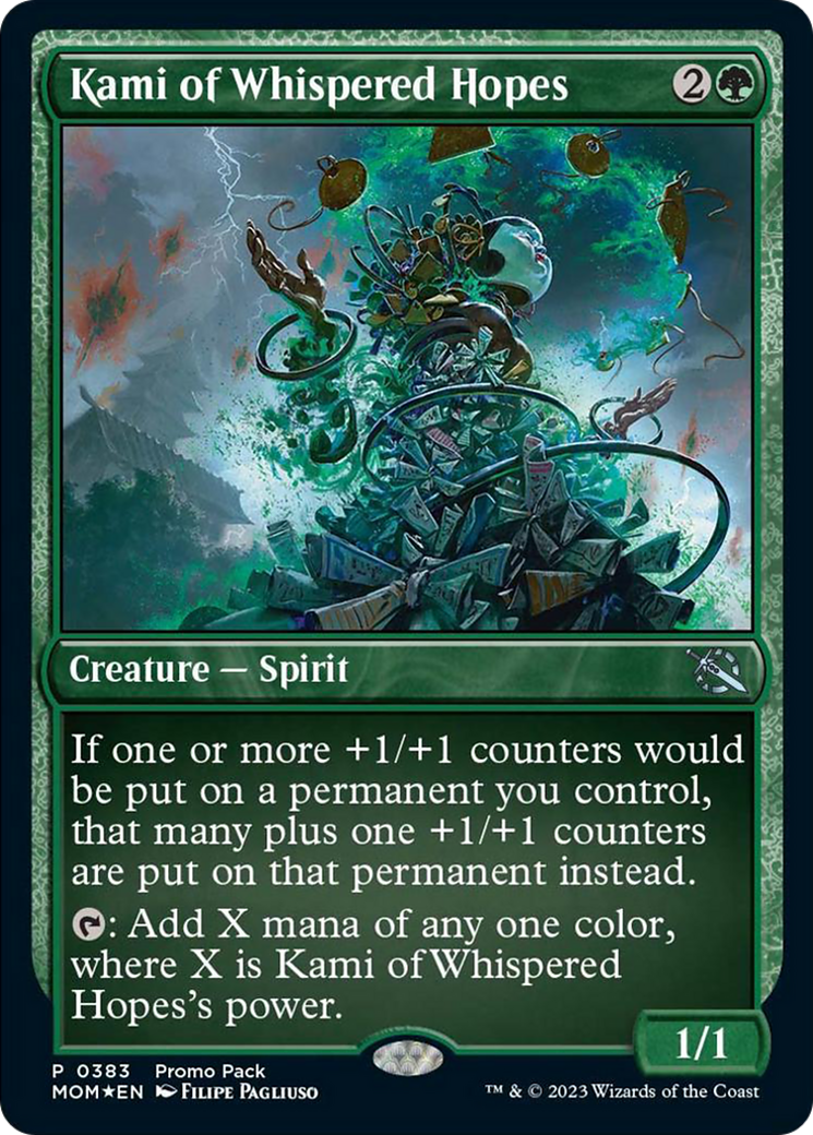 Image of Kami of Whispered Hopes (Promo Pack) [March of the Machine Promos]