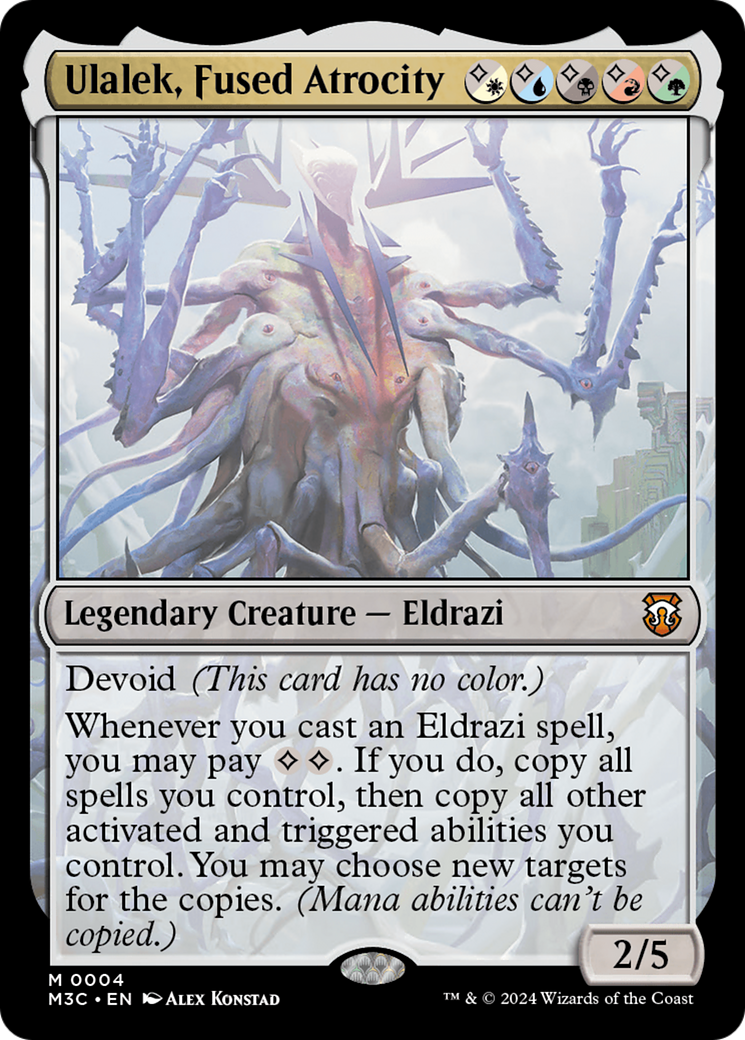 Image of Ulalek, Fused Atrocity [Modern Horizons 3 Commander]