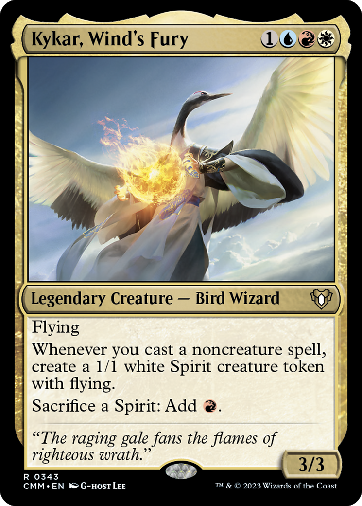 Image of Kykar, Wind's Fury [Commander Masters]