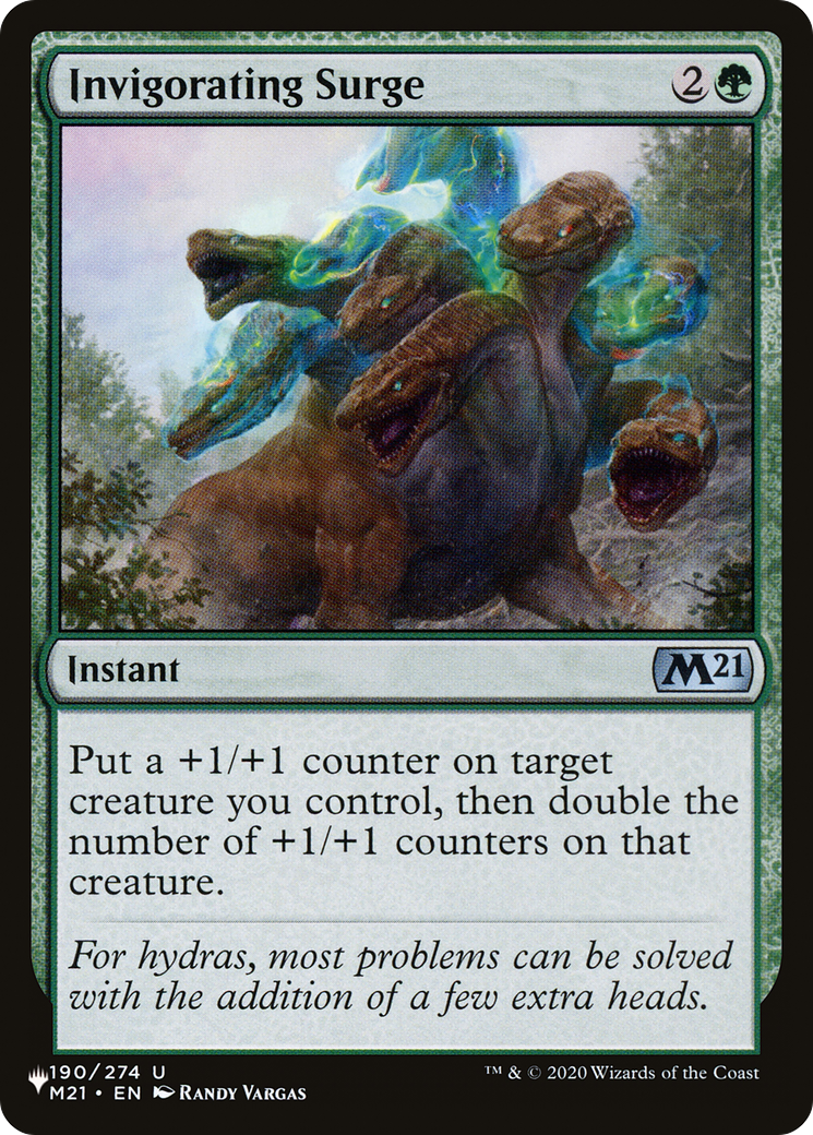 Image of Invigorating Surge [The List]