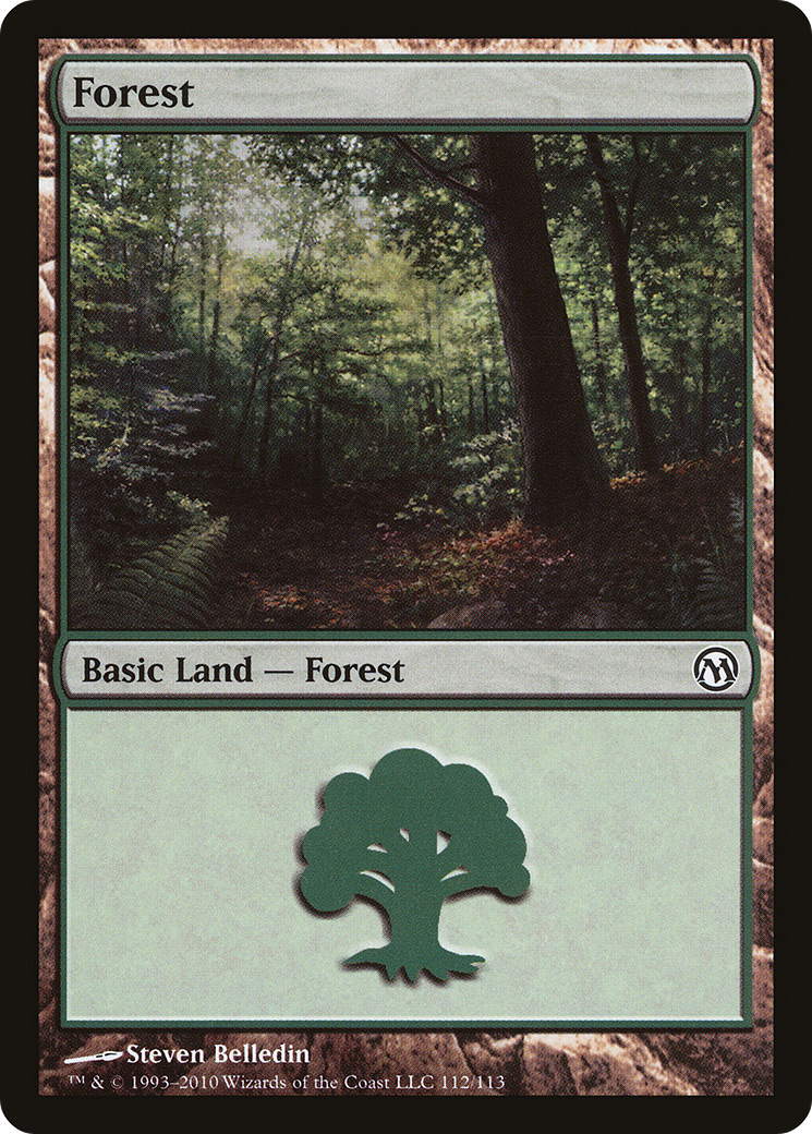 Image of Forest (112) [Duels of the Planeswalkers]