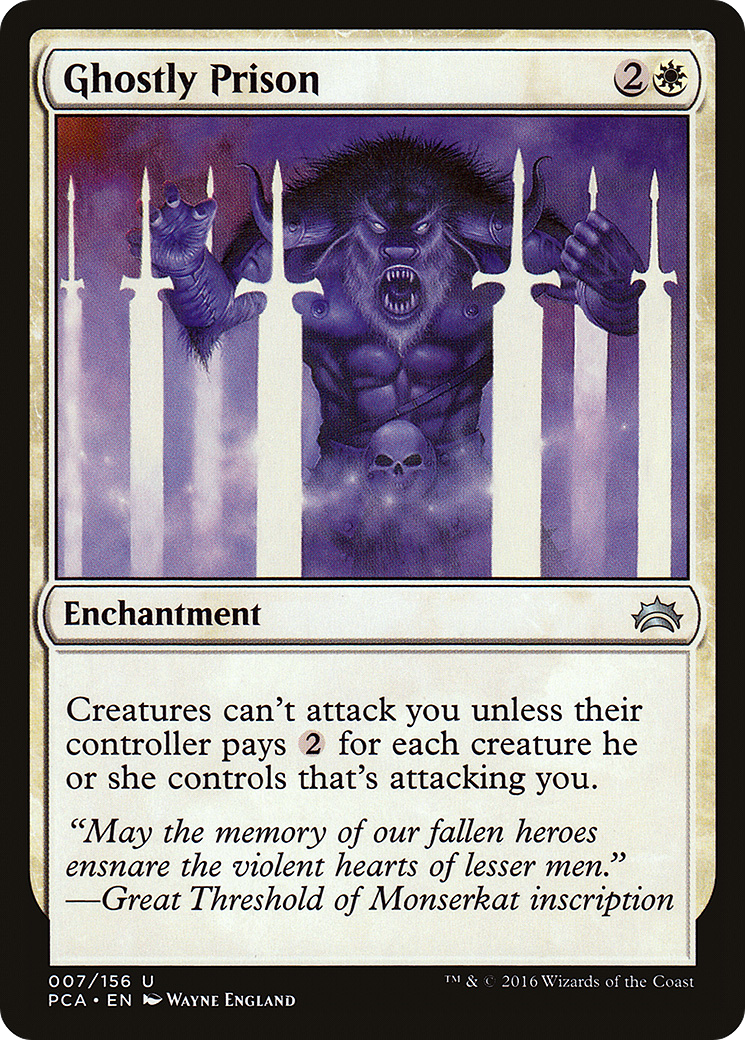 Image of Ghostly Prison [Planechase Anthology]
