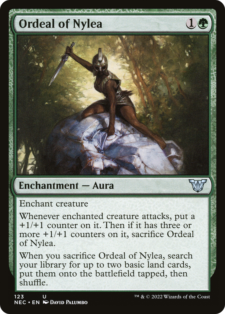 Image of Ordeal of Nylea [Kamigawa: Neon Dynasty Commander]