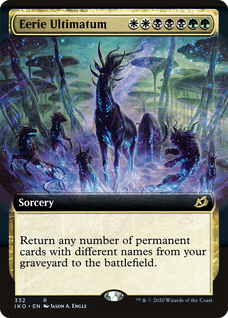 Image of Eerie Ultimatum (Extended Art) [Ikoria: Lair of Behemoths]