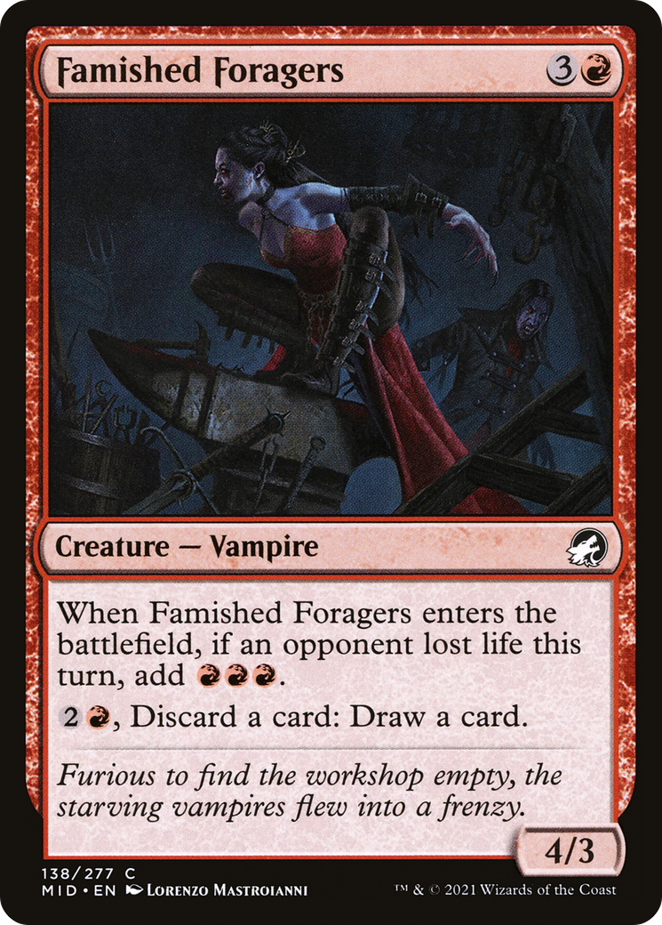 Image of Famished Foragers [Innistrad: Midnight Hunt]