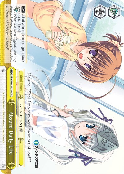 Image of Absurd Daily Life (Fkz/W65-E020 CR) [Fujimi Fantasia Bunko]
