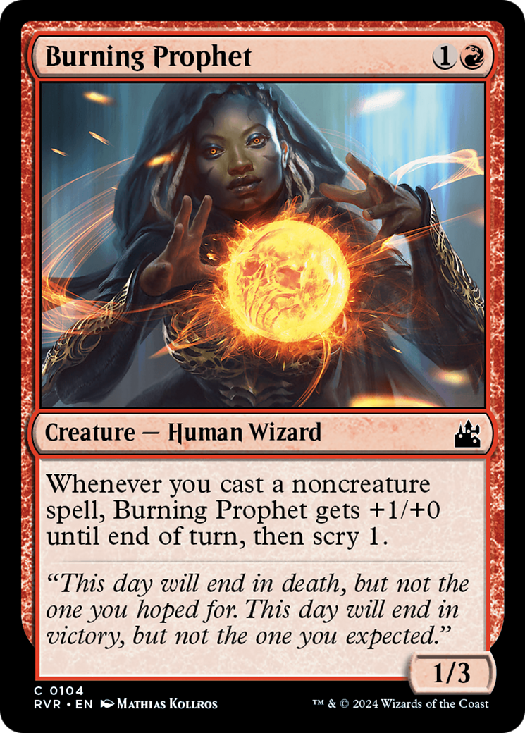 Image of Burning Prophet [Ravnica Remastered]