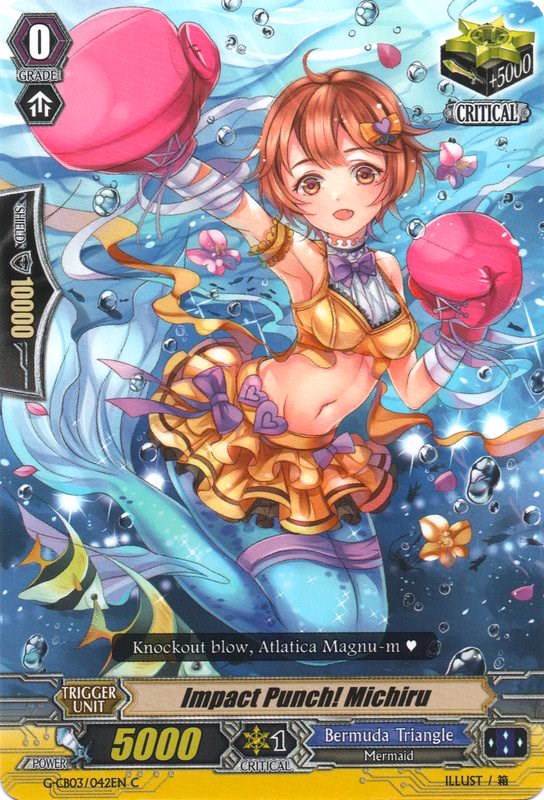 Image of Impact Punch! Michiru (G-CB03/042EN) [Blessing of Divas]