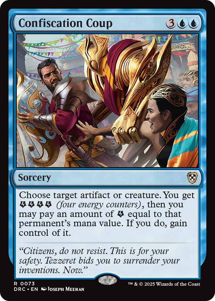 Image of Confiscation Coup [Aetherdrift Commander]
