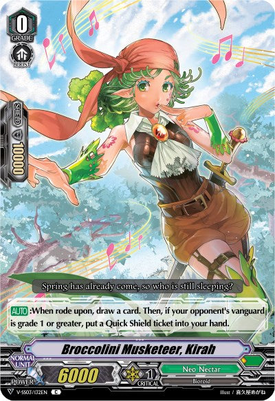 Image of Broccolini Musketeer, Kirah (V-SS03/132EN) [Festival Collection]
