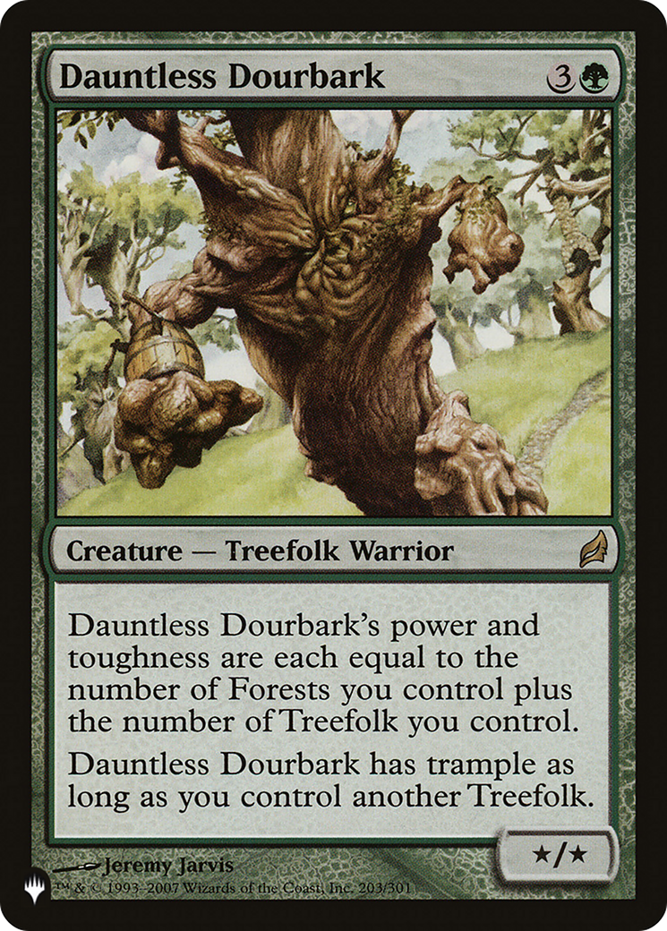 Image of Dauntless Dourbark [The List]