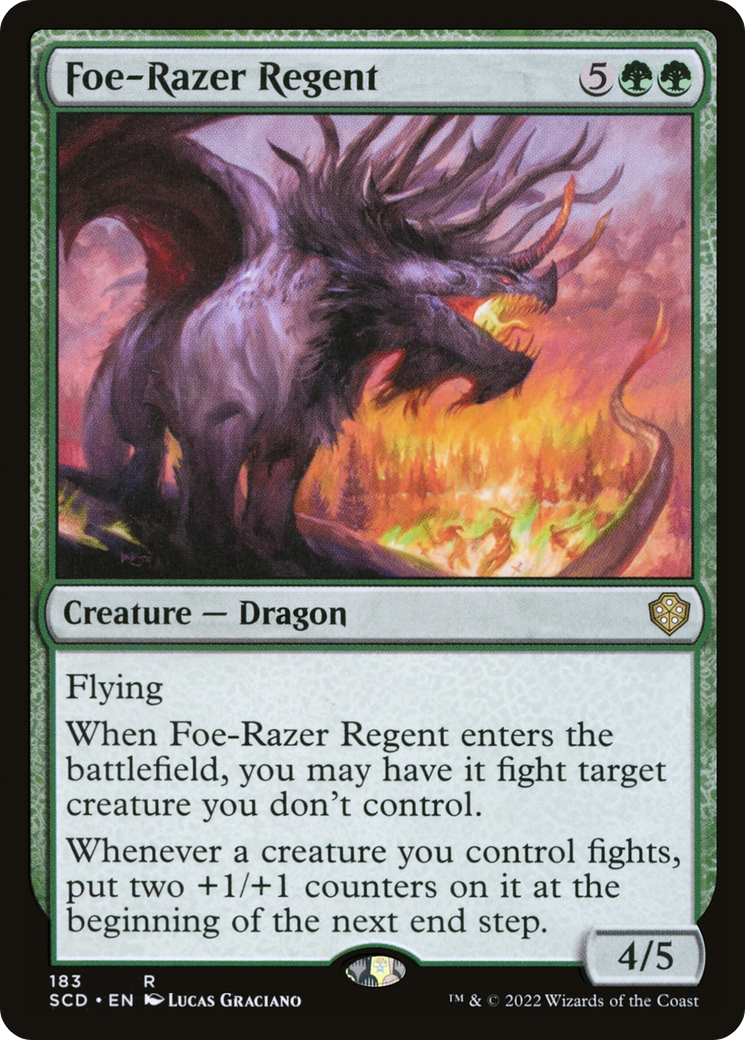 Image of Foe-Razer Regent [Starter Commander Decks]