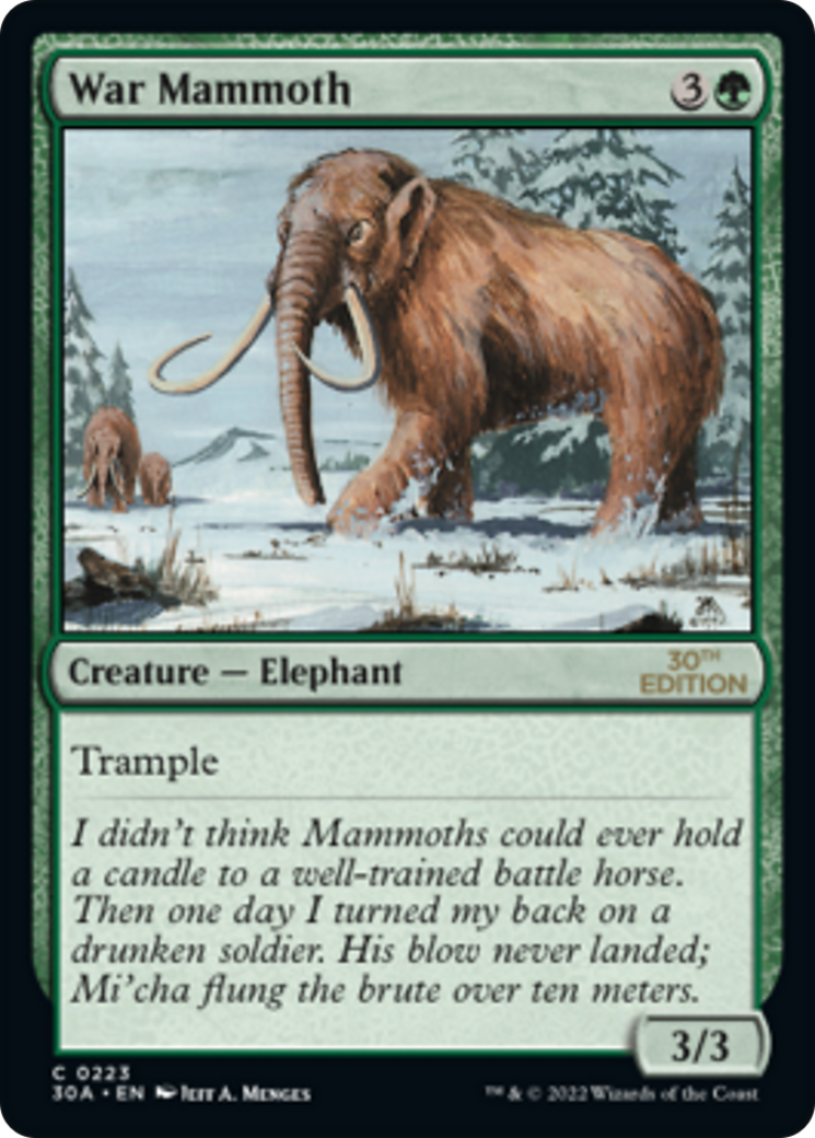 Image of War Mammoth [30th Anniversary Edition]