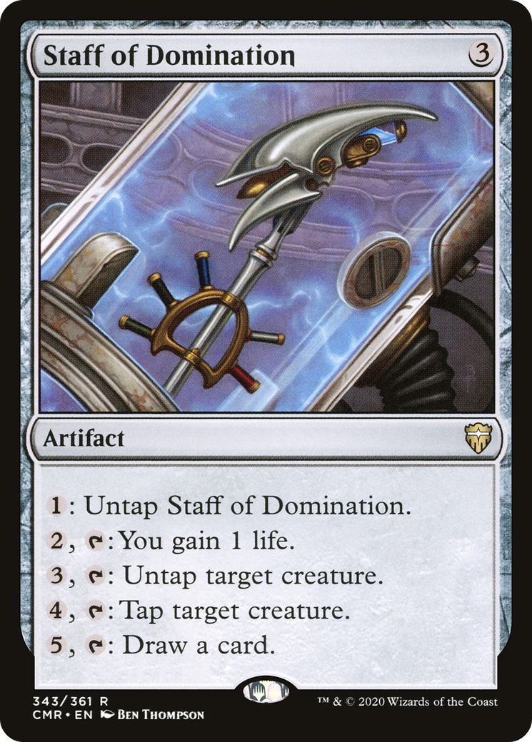 Image of Staff of Domination [Commander Legends]