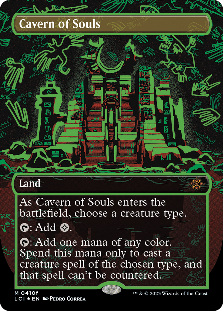 Image of Cavern of Souls (0410f) (Borderless) [The Lost Caverns of Ixalan]