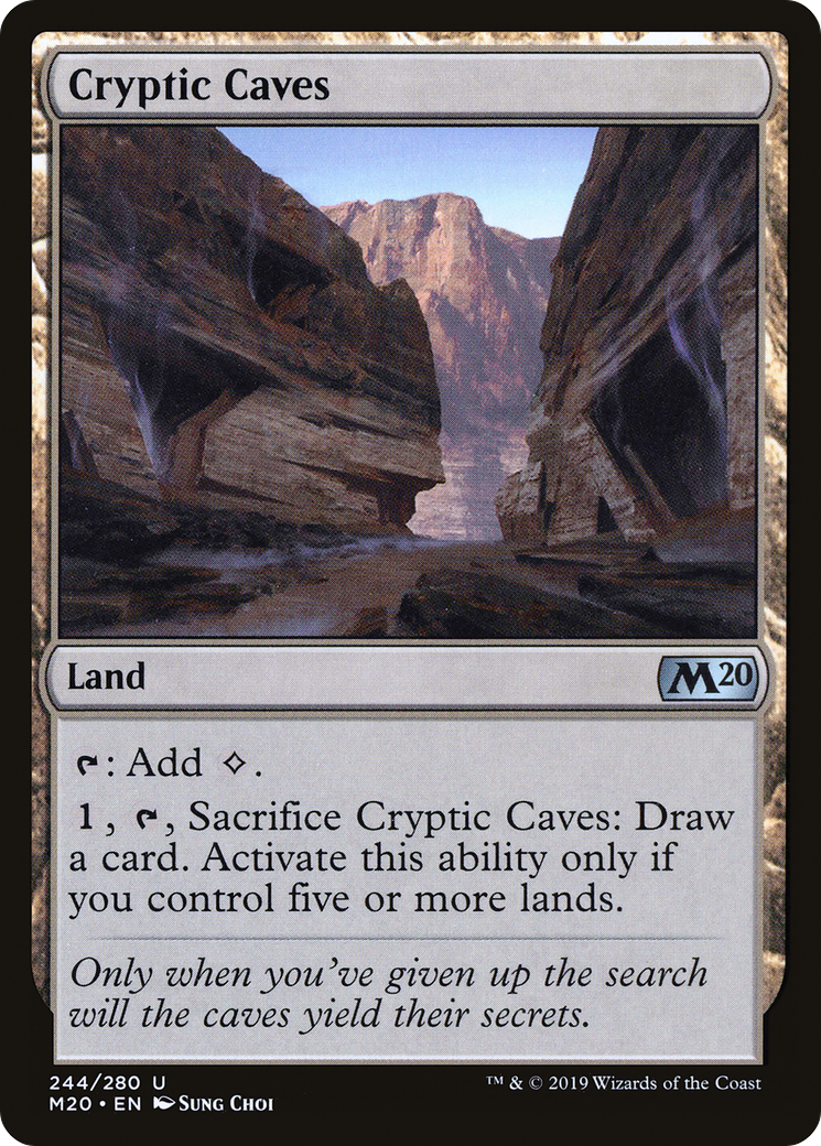 Image of Cryptic Caves [Core Set 2020]