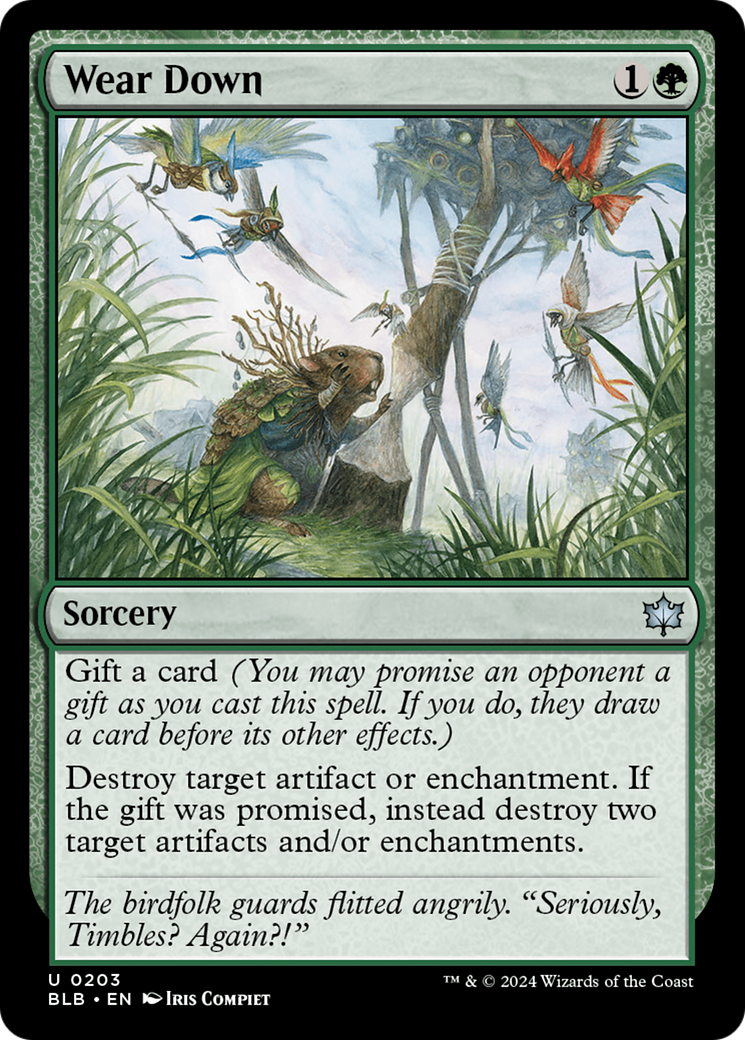 Image of Wear Down [Bloomburrow]