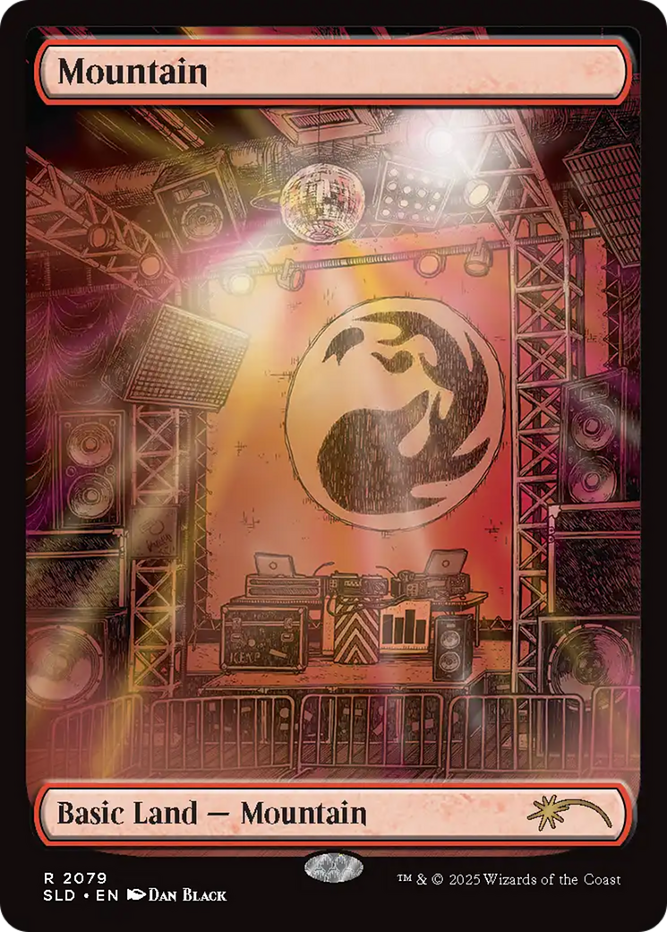 Image of Mountain (SLD-2079) - Secret Lair Drop Foil
