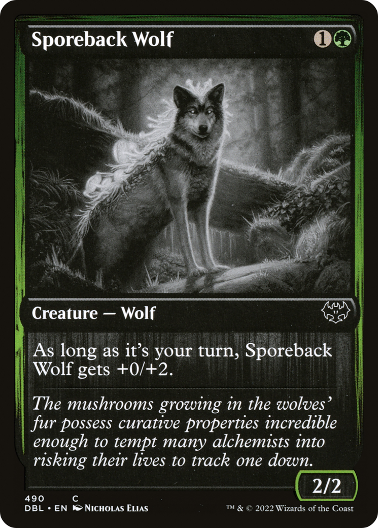 Image of Sporeback Wolf [Innistrad: Double Feature]