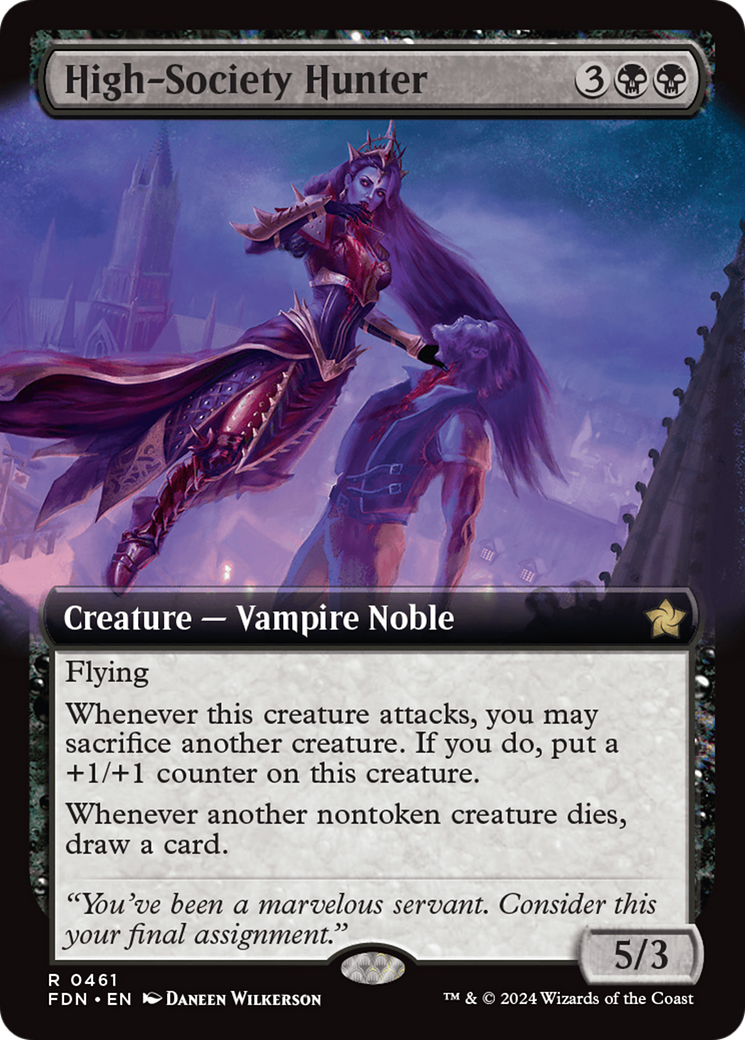 Image of High-Society Hunter (Extended Art) [Foundations]