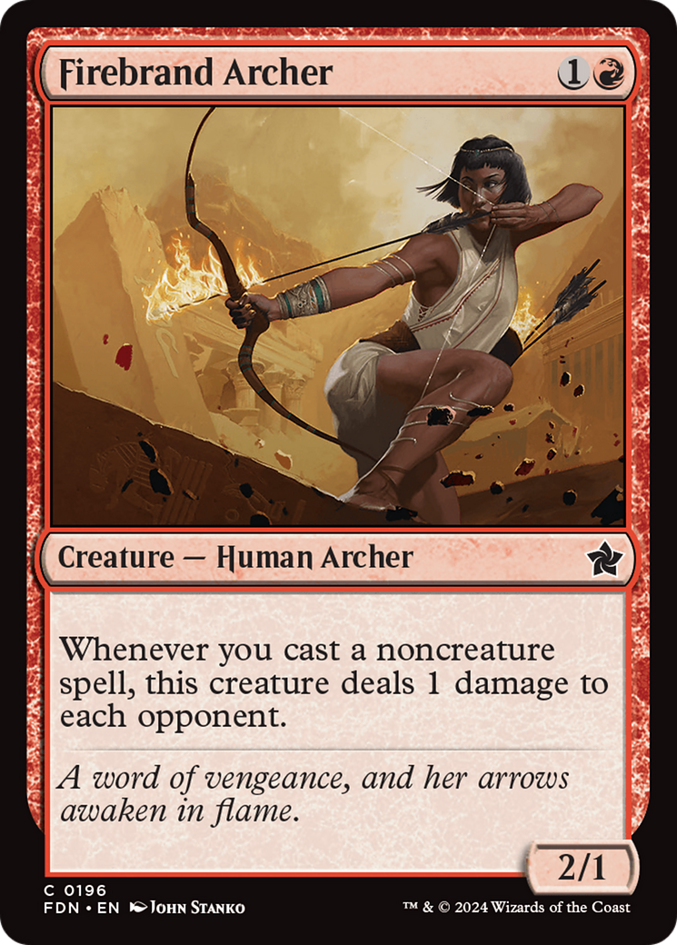 Image of Firebrand Archer [Foundations]