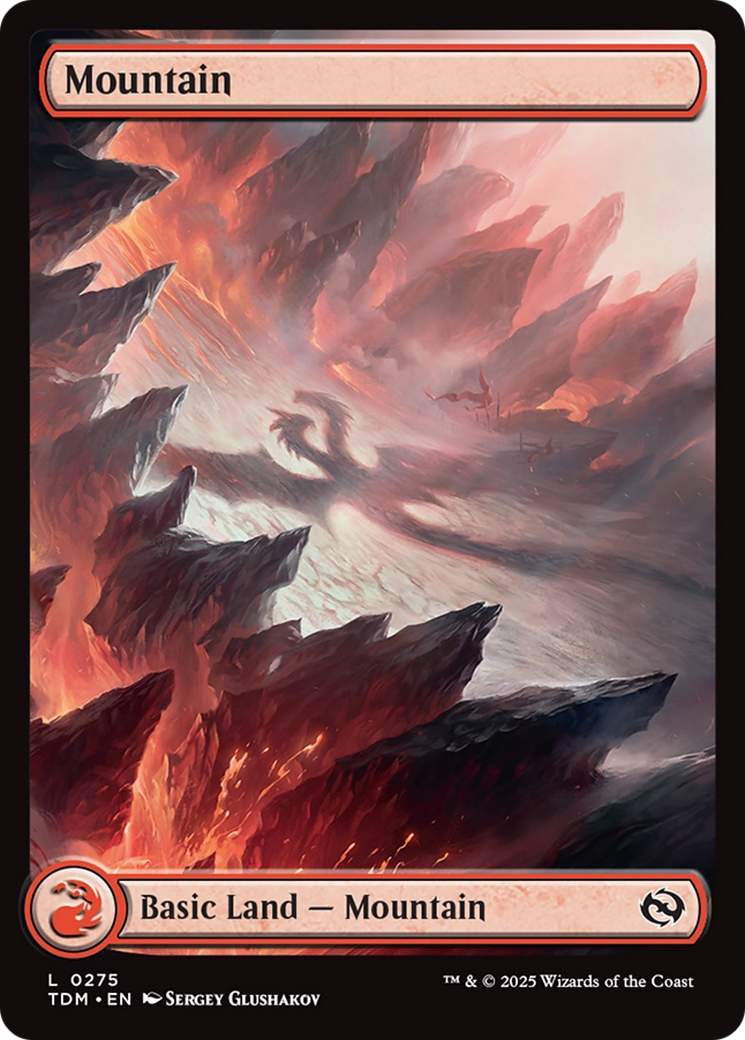 Image of Mountain (0275) [Tarkir: Dragonstorm]