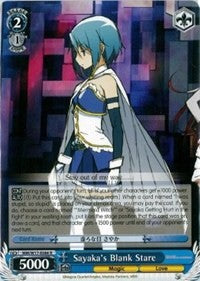 Image of Sayaka's Blank Stare (MM/W17-E086 R) [Puella Magi Madoka Magica]