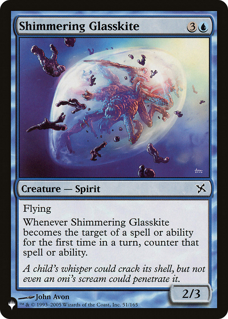 Image of Shimmering Glasskite [The List]