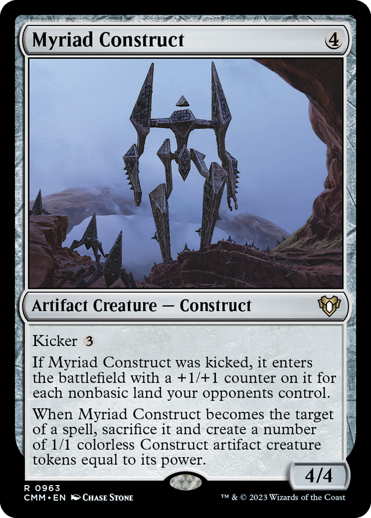 Image of Myriad Construct [Commander Masters]