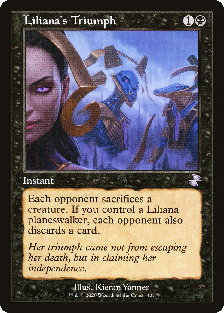 Image of Liliana's Triumph (Timeshifted) [Time Spiral Remastered]