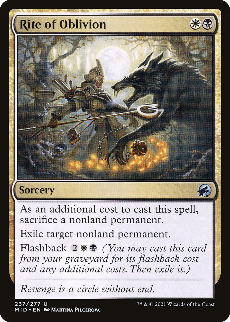 Image of Rite of Oblivion [Innistrad: Midnight Hunt]