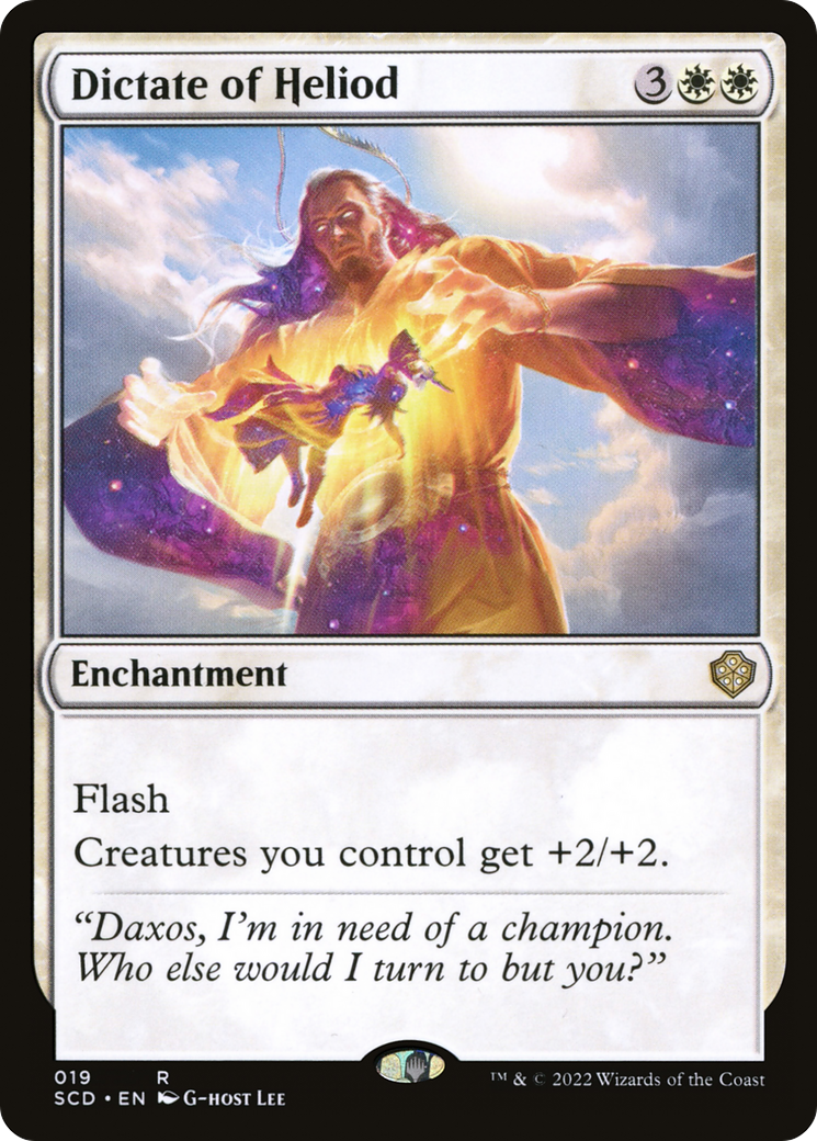 Image of Dictate of Heliod [Starter Commander Decks]