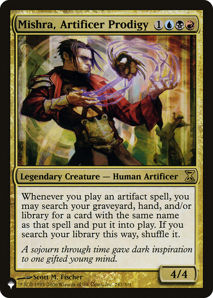 Image of Mishra, Artificer Prodigy [The List]