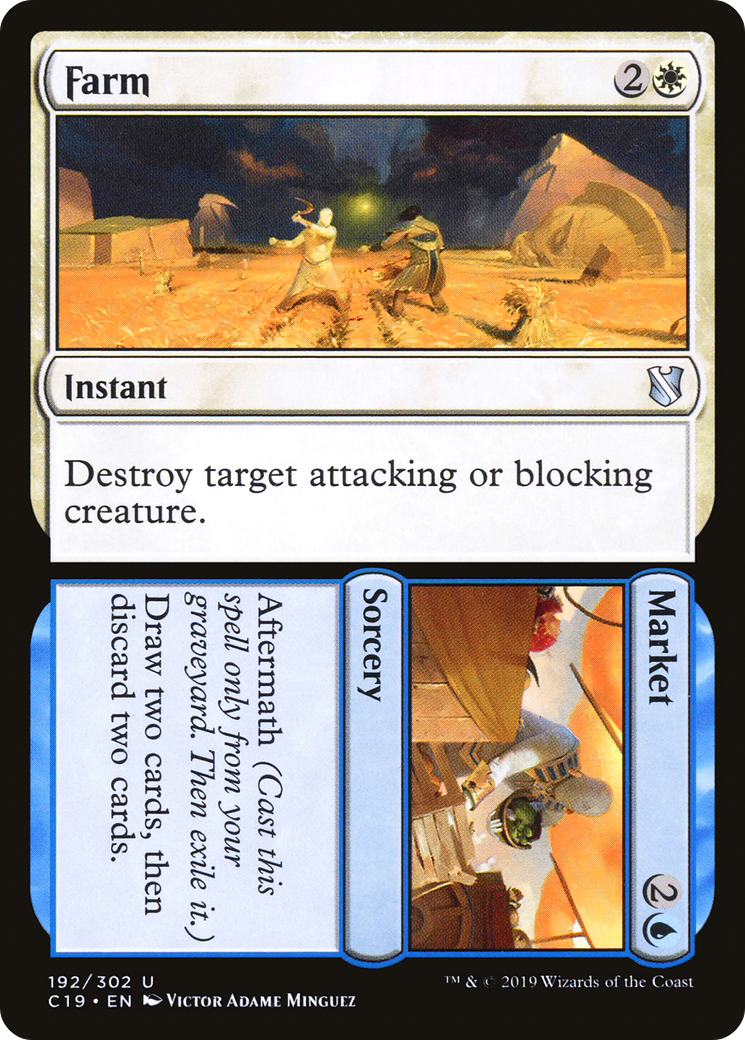 Image of Farm // Market [Commander 2019]