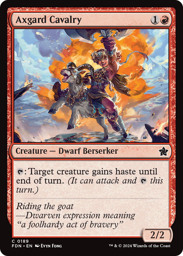 Image of Axgard Cavalry [Foundations]