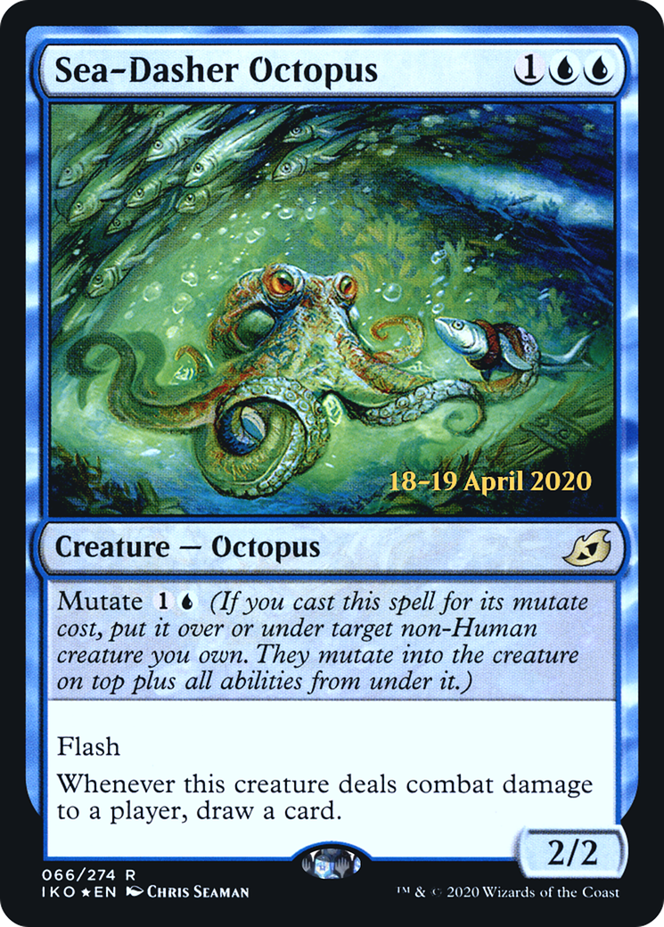 Image of Sea-Dasher Octopus [Ikoria: Lair of Behemoths Prerelease Promos]