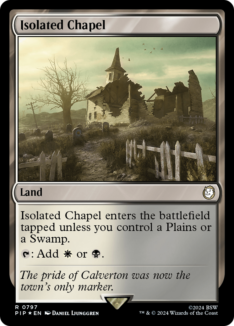 Image of Isolated Chapel (Surge Foil) [Fallout]