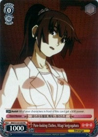 Image of Pure-looking Clothes, Hitagi Senjyogahara (BM/S15-E109 PR) (Promo) [BAKEMONOGATARI]