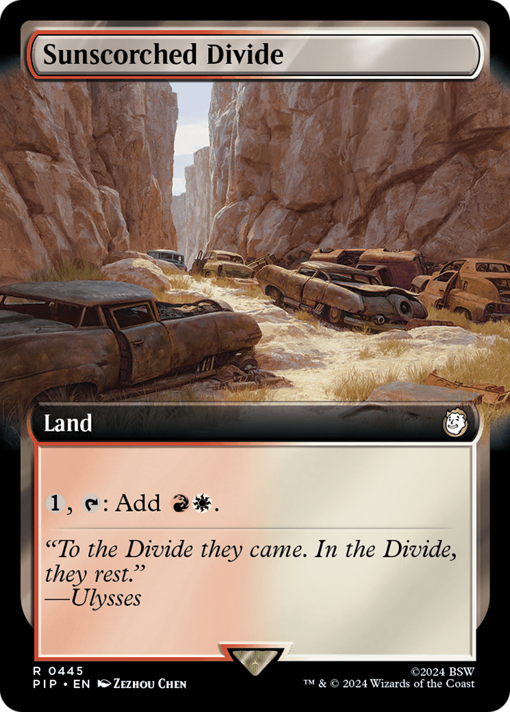 Image of Sunscorched Divide (Extended Art) [Fallout]