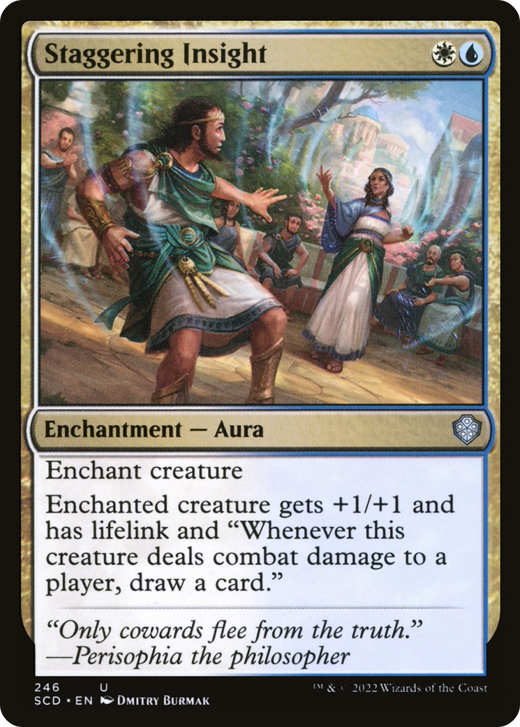 Image of Staggering Insight [Starter Commander Decks]