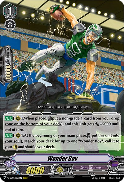 Image of Wonder Boy (V-SS08/055EN) [Clan Selection Plus Vol.2]