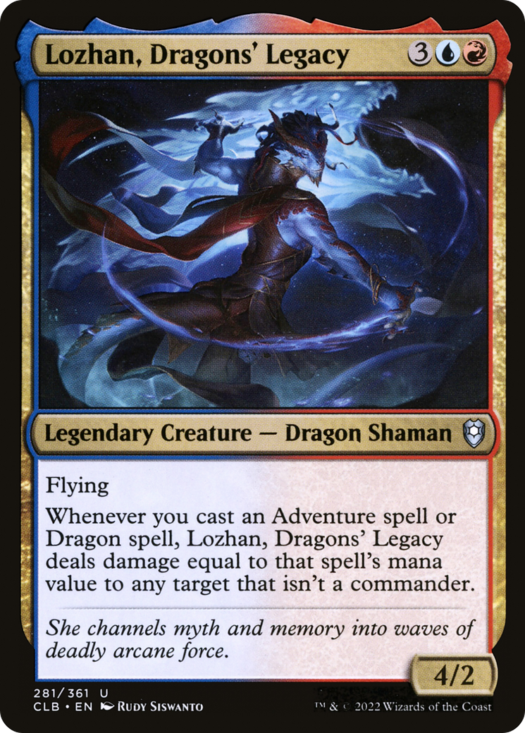 Image of Lozhan, Dragons' Legacy [Commander Legends: Battle for Baldur's Gate]