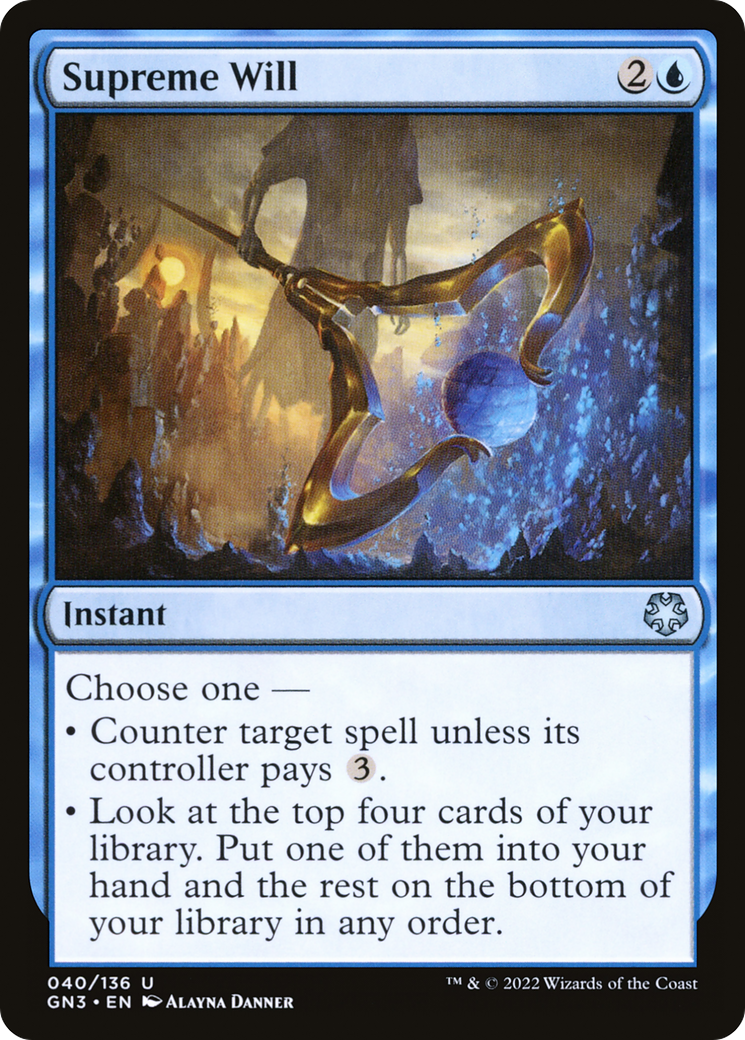 Image of Supreme Will [Game Night: Free-for-All]
