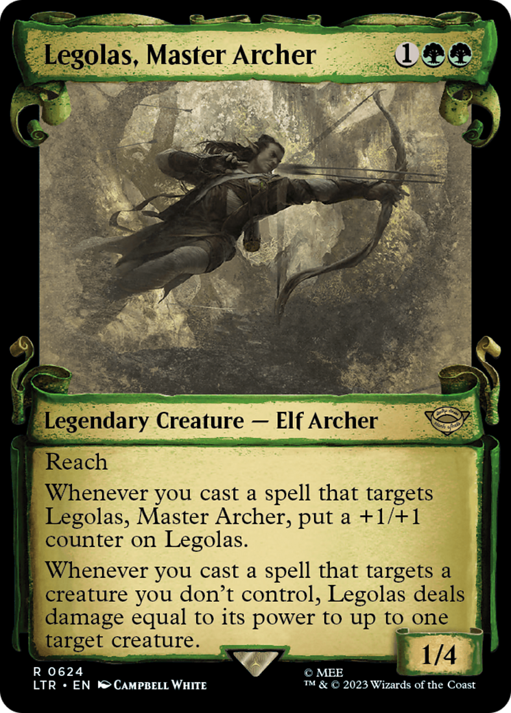 Image of Legolas, Master Archer [The Lord of the Rings: Tales of Middle-Earth Showcase Scrolls]