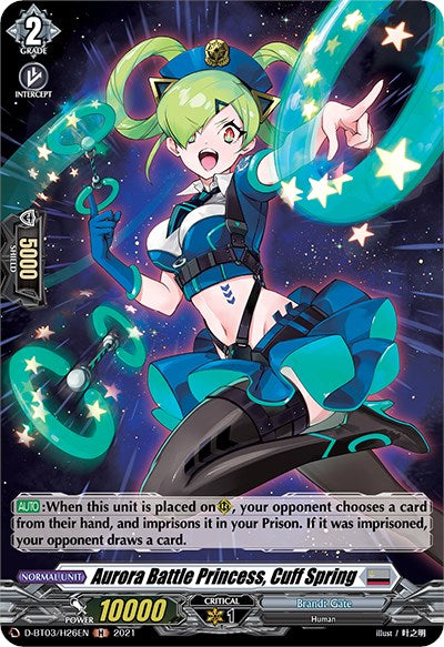Image of Aurora Battle Princess, Cuffring (D-BT03/H26EN) [Advance of Intertwined Stars]