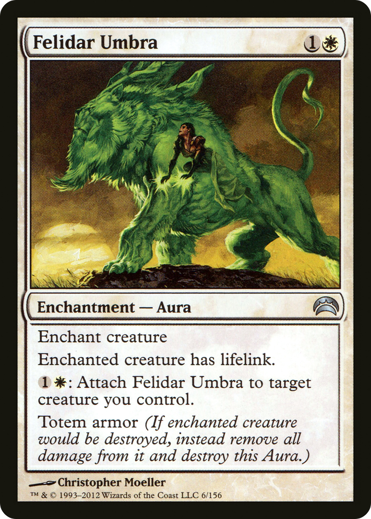 Image of Felidar Umbra (PC2-006) - Planechase 2012 Foil