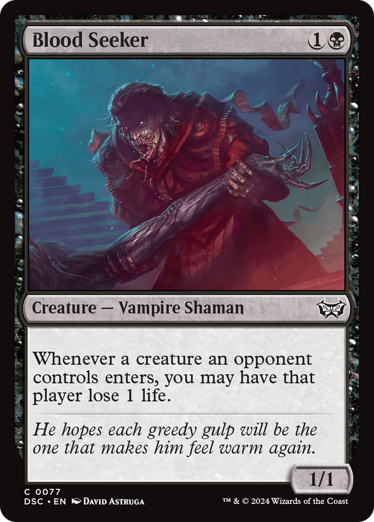 Image of Blood Seeker [Duskmourn: House of Horror Commander]