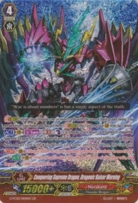 Image of Conquering Supreme Dragon, Dragonic Kaiser Warning (G-FC02/004EN) [Fighter's Collection 2015 Winter]