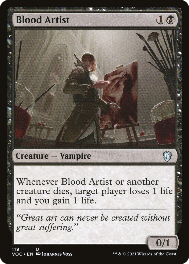 Image of Blood Artist [Innistrad: Crimson Vow Commander]