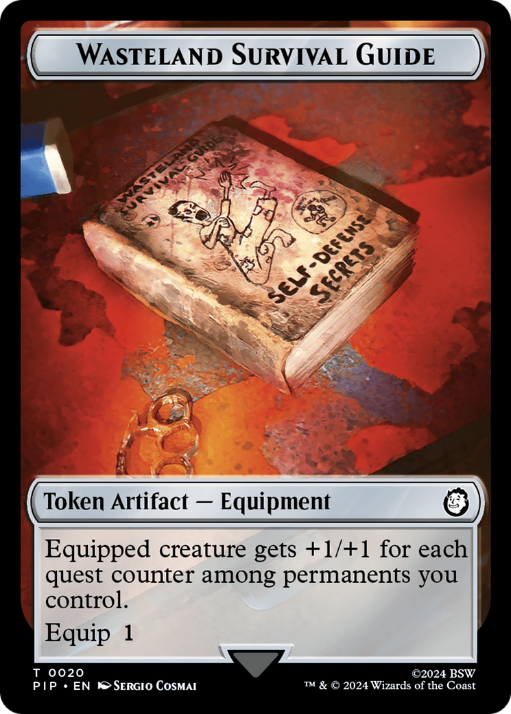 Image of Radiation // Wasteland Survival Guide Double-Sided Token [Fallout Tokens]